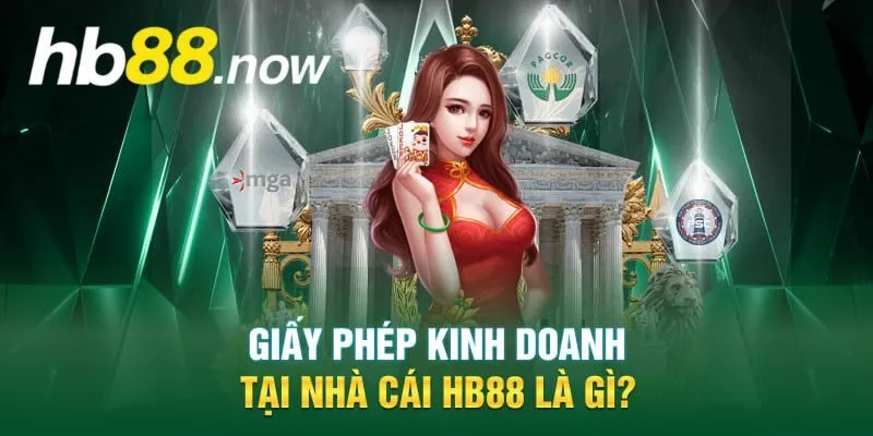 Sơ lược về giấy phép kinh doanh của nhà cái HB88